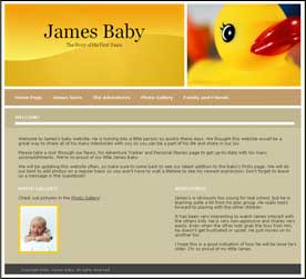 James Baby After CSS
