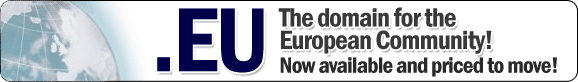 Get your .eu here.