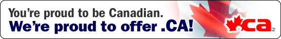 Get your .ca here.